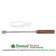 FiberGrip™ Dahmen Bone Osteotome Stainless Steel, 30 cm - 12" 6 mm